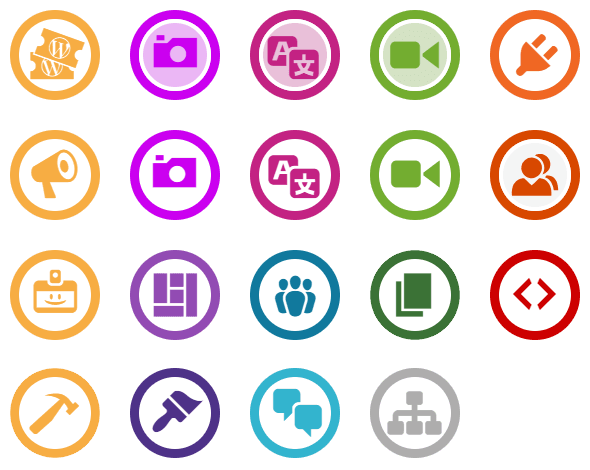 Badges de mi perfil de WordPress